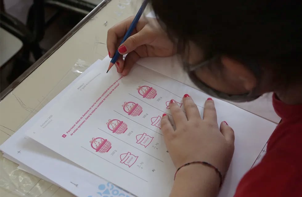 Unos 750 mil alumnos serán evaluados en las Pruebas Aprender. Foto: Marcelo Álvarez