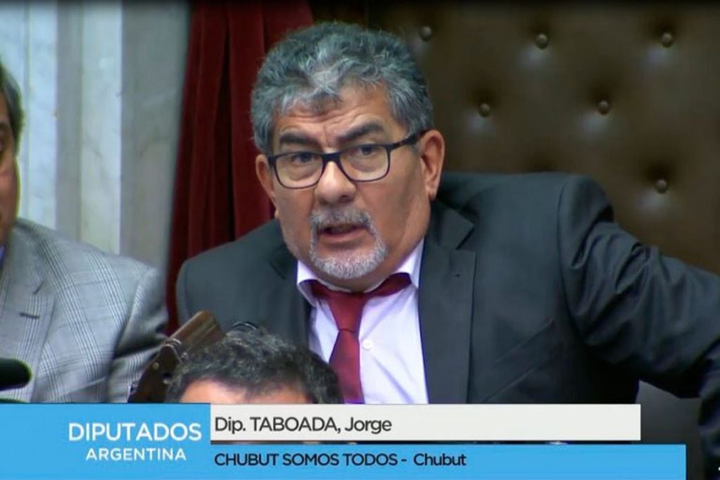 Jorge Taboada, secretario general de Camioneros Chubut y diputado nacional.