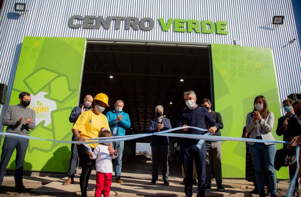 Inauguración del Centro Verde de Luján de Cuyo.
