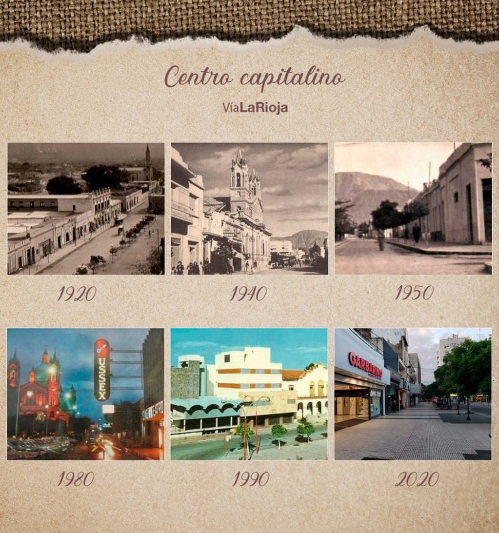 Recorrido por los distintos años del Centro Capitalino - VíaLaRioja