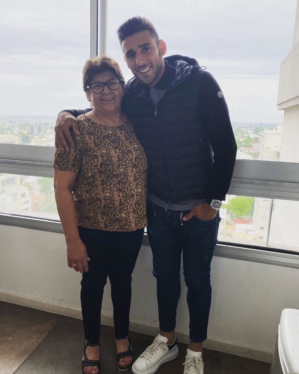 Toto Salvio y su mamá (Instagram)