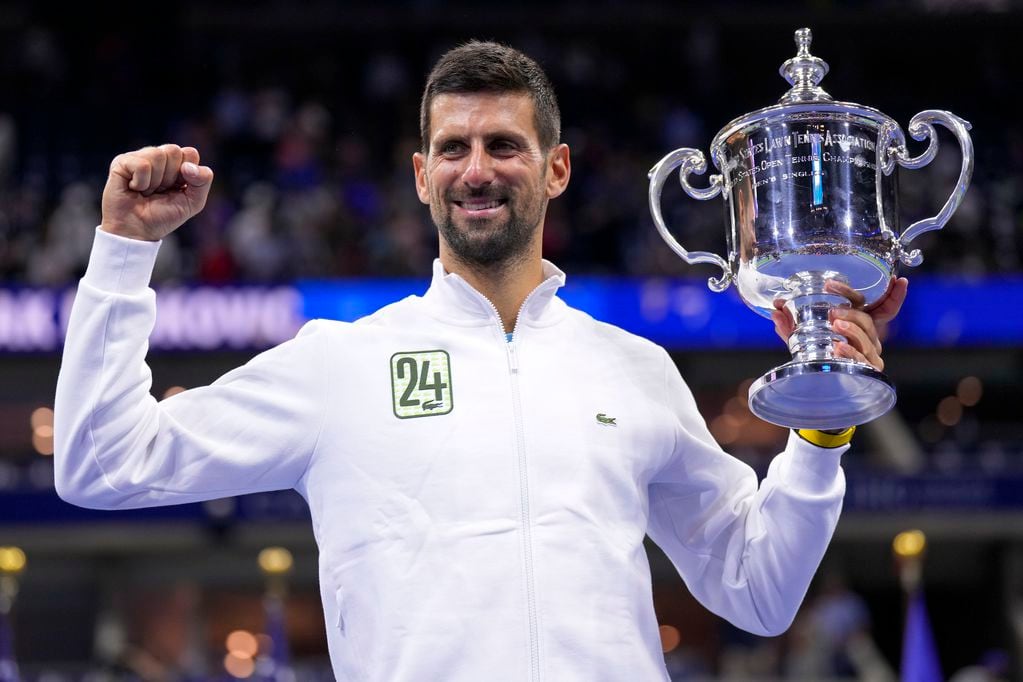 El serbio Novak Djokovic fue el máximo galardonado de la noche