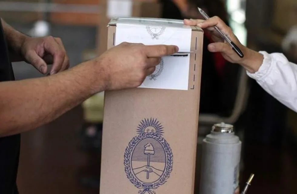 La Boleta Única de Sufragio presentada por la Justicia Electoral provincial. (La Voz)