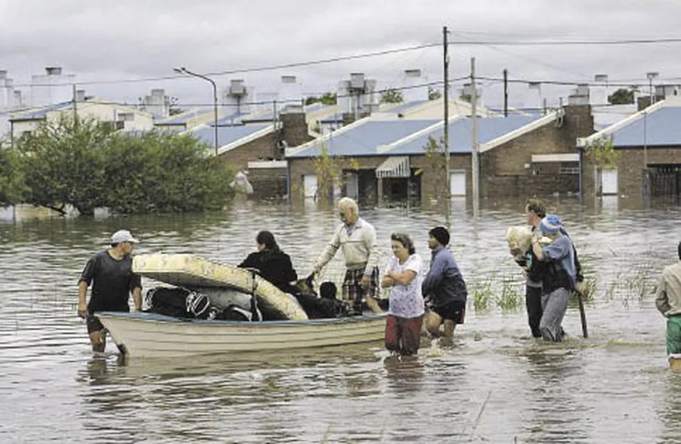 La inundación de 2003  se cobró la vida de 18 personas.