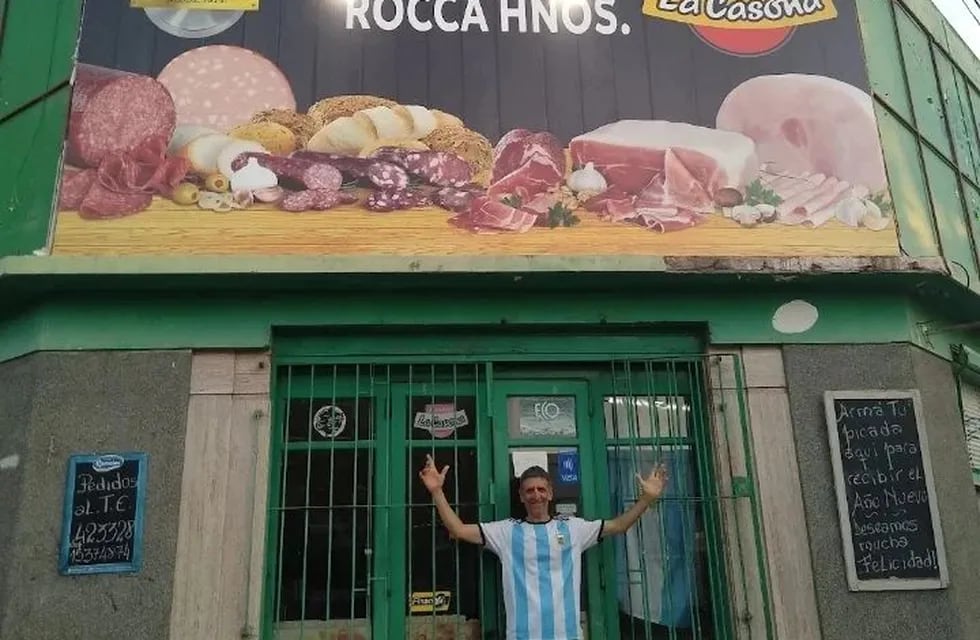 Carlitos Roba y el Autoservicio Rocca Hnos, que cierra sus puertas el lunes 31