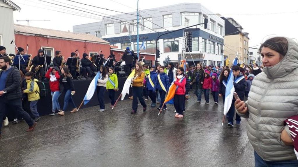 Desfile Aniversario Ushuaia