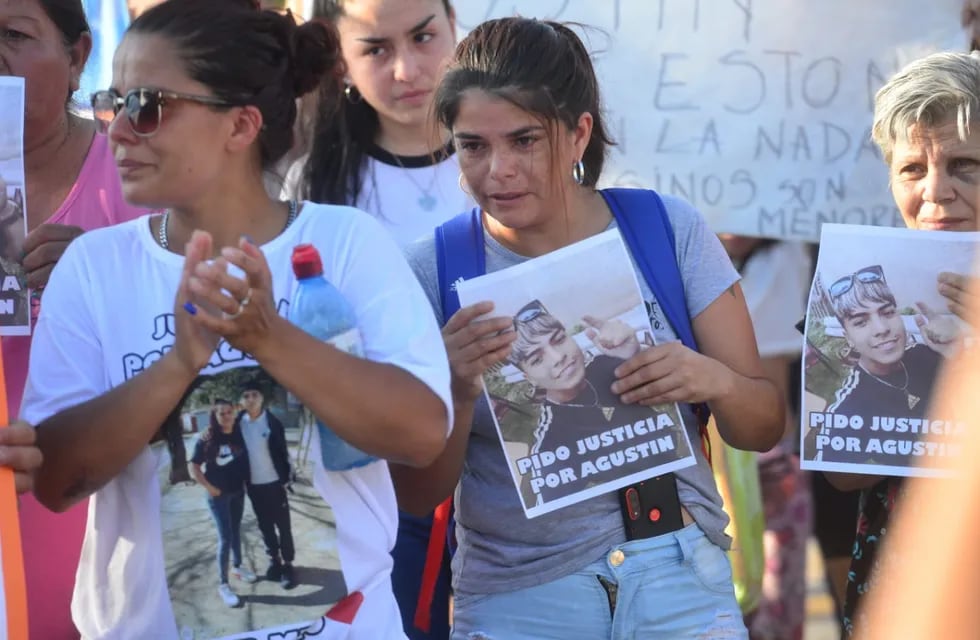 La madre de Agustín Ávila, Vanessa, habló este lunes.