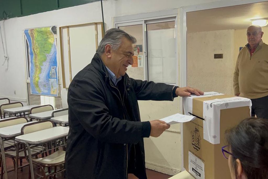 Elecciones 2023 en Córdoba Capital. El voto de Mario Negri (Prensa Mario Negri).