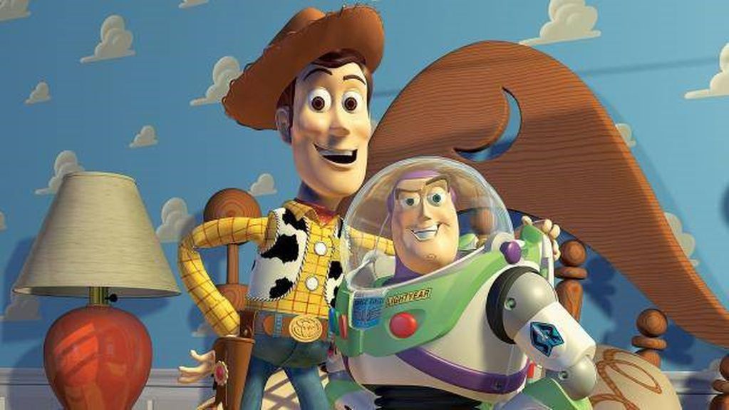 Woody y Buzz, dos grandes amigos.