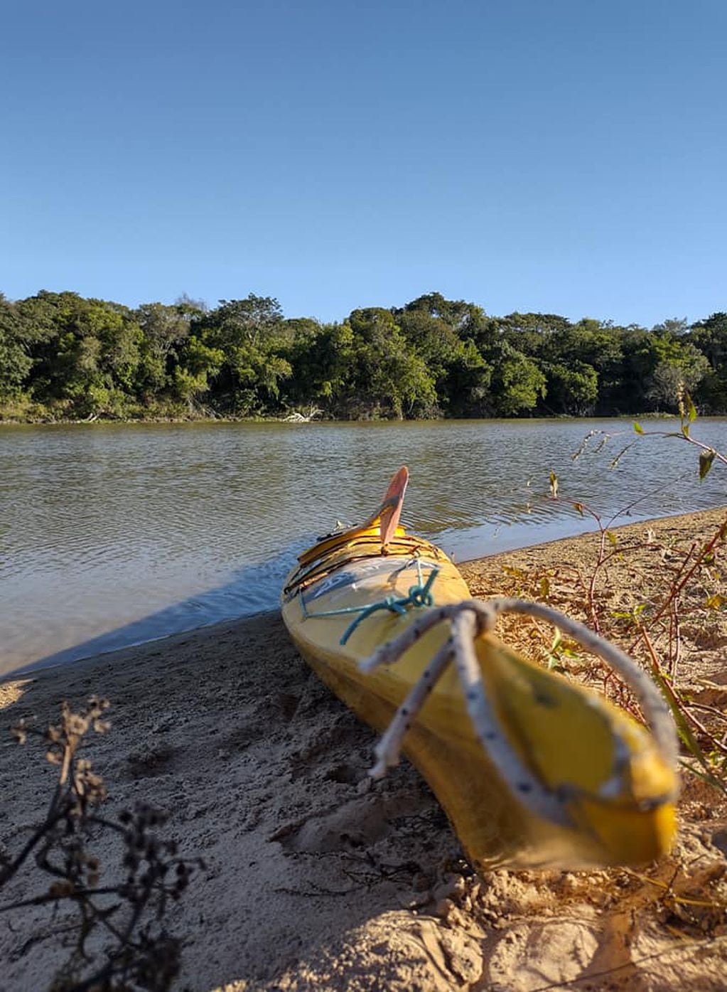 Una travesía sabatina a puro sol y naturaleza frente a la costas de Corrientes.