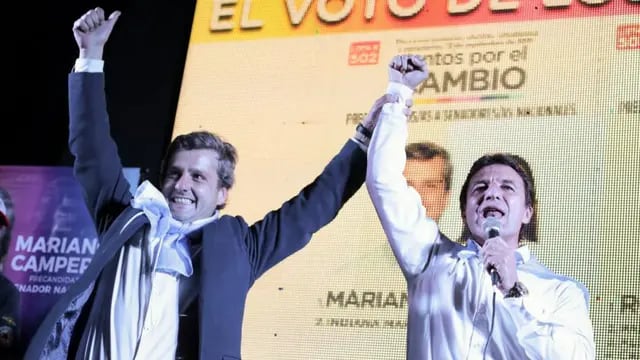 Campero y Sánchez cerraron la campaña electoral.