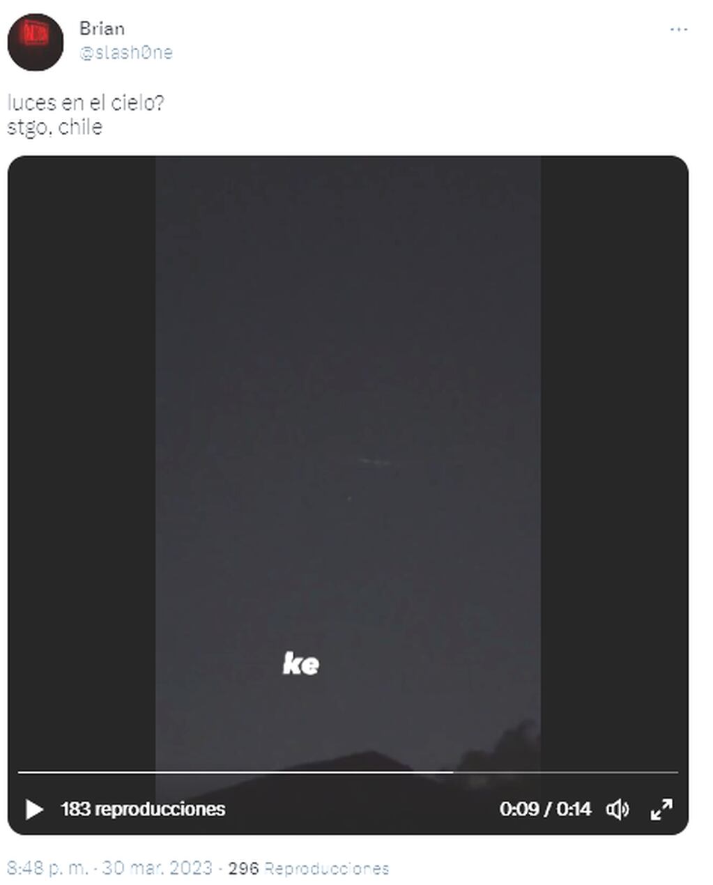 Usuarios de Twitter comparten imágenes de las extrañas luces divisadas en cielo argentino y chileno