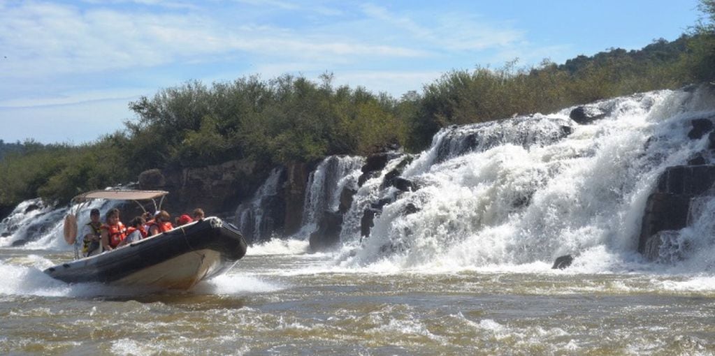 Con miles de turistas, los Saltos del Moconá fueron uno de los destinos más elegidos
