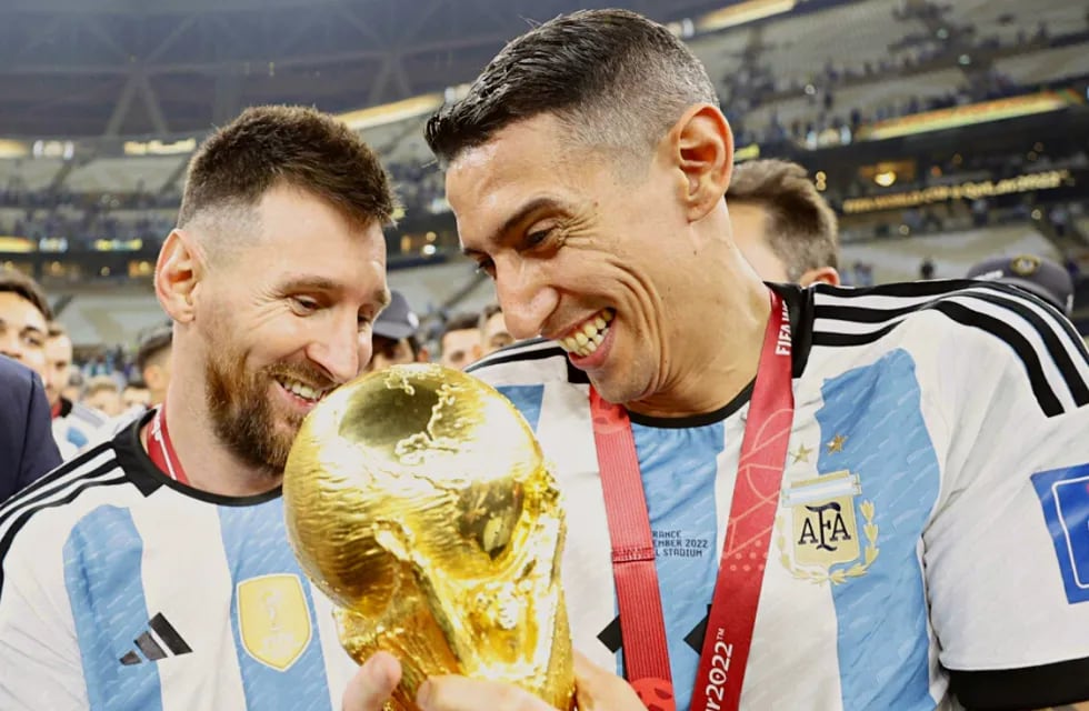 Messi y Di María, campeones del mundo y emblemas de la Selección Argentina. ¿Estarán en los Juegos Olímpicos?