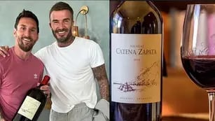 El vino que Beckham le regaló a Messi