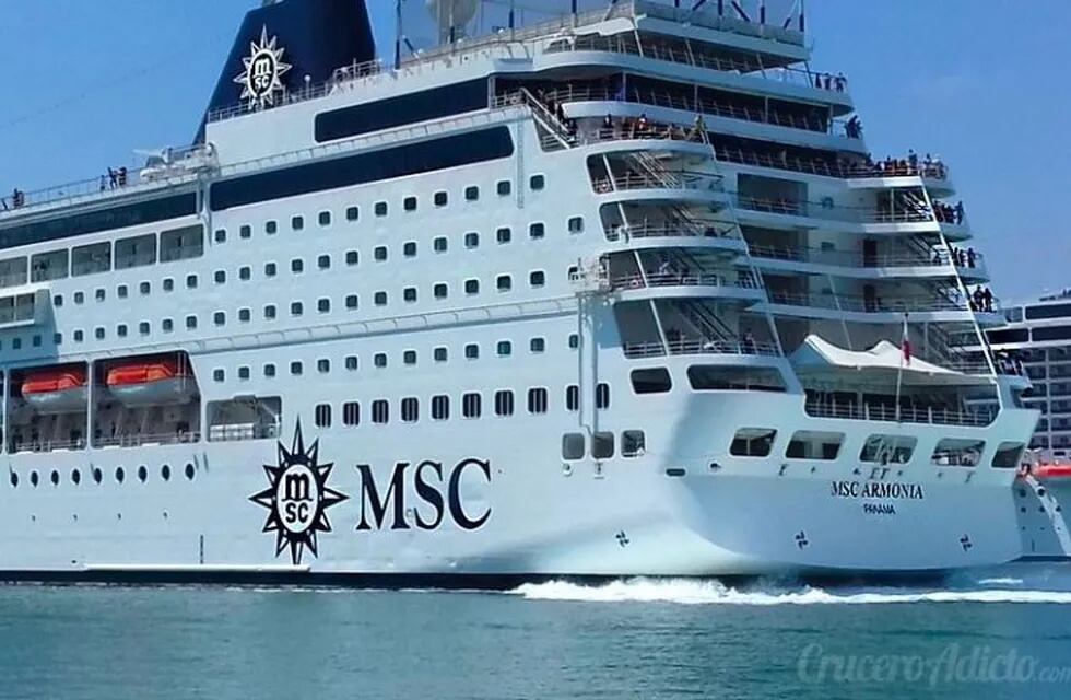 Crucero empresa MSC.