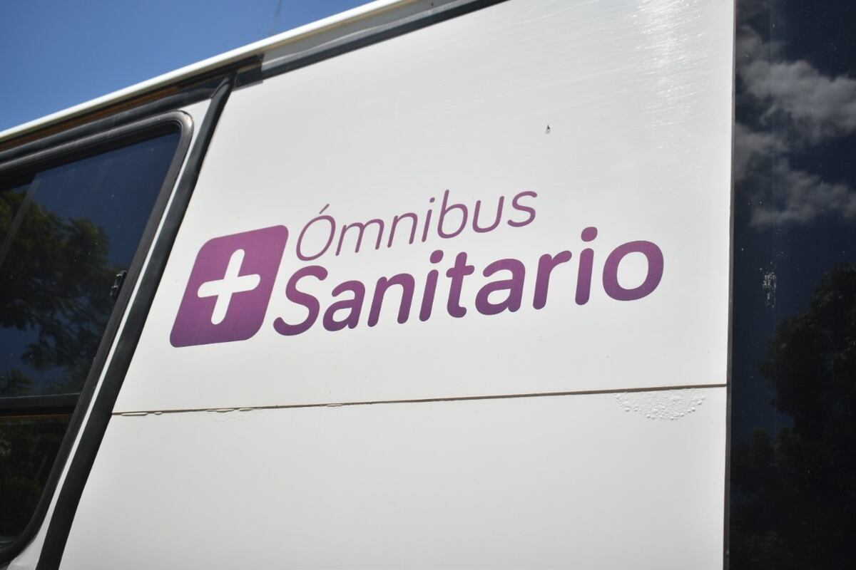 Ómnibus Sanitario en Rafaela