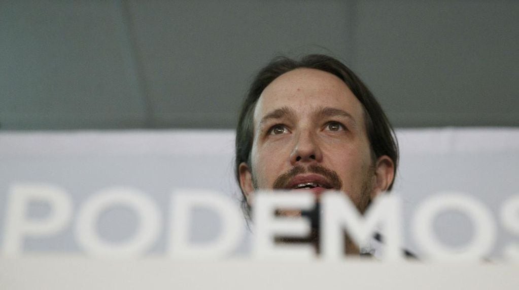 Pablo Iglesias exlíder del partido político "Podemos" (AP)