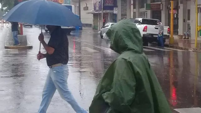 Intensas lluvias en Santiago del Estero.