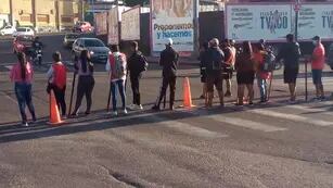 Protesta en Puente Alvear