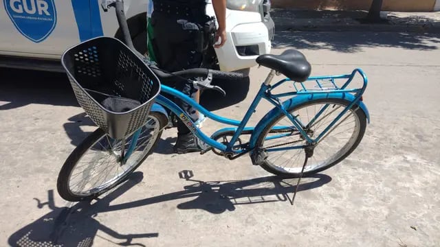 Recuperaron una bicicleta robada desde una escuela