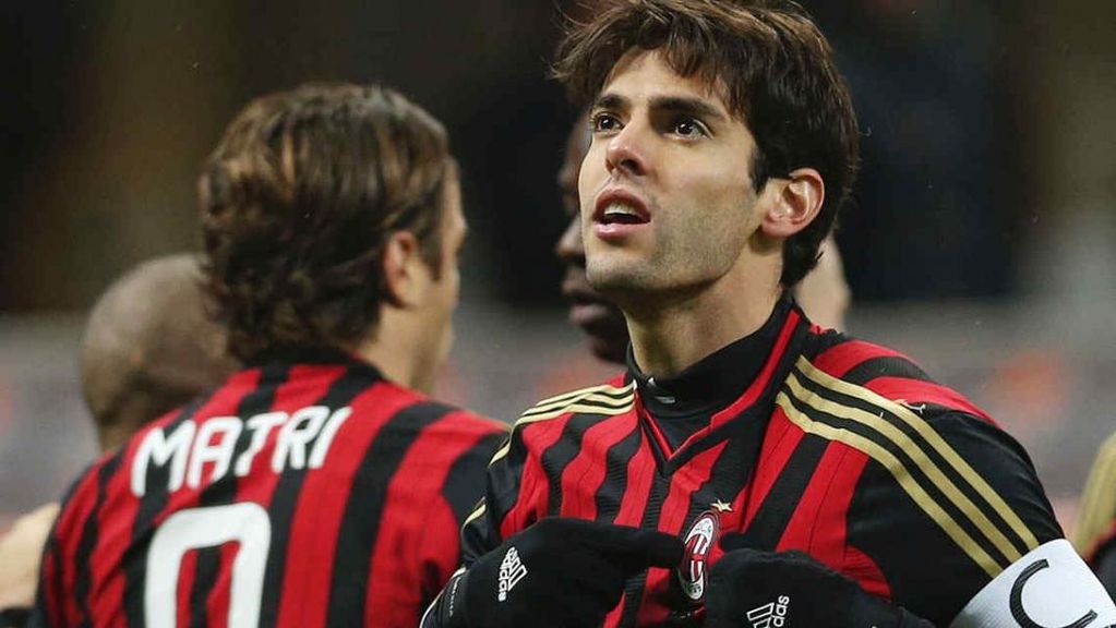 Kaká tuvo dos etapas en el Milan.