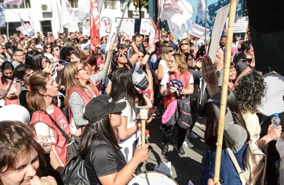 El sindicato decidió salir a manifestarse por segunda vez en cinco días.