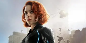 Scarlett Johansson en el papel de la "Viuda negra"