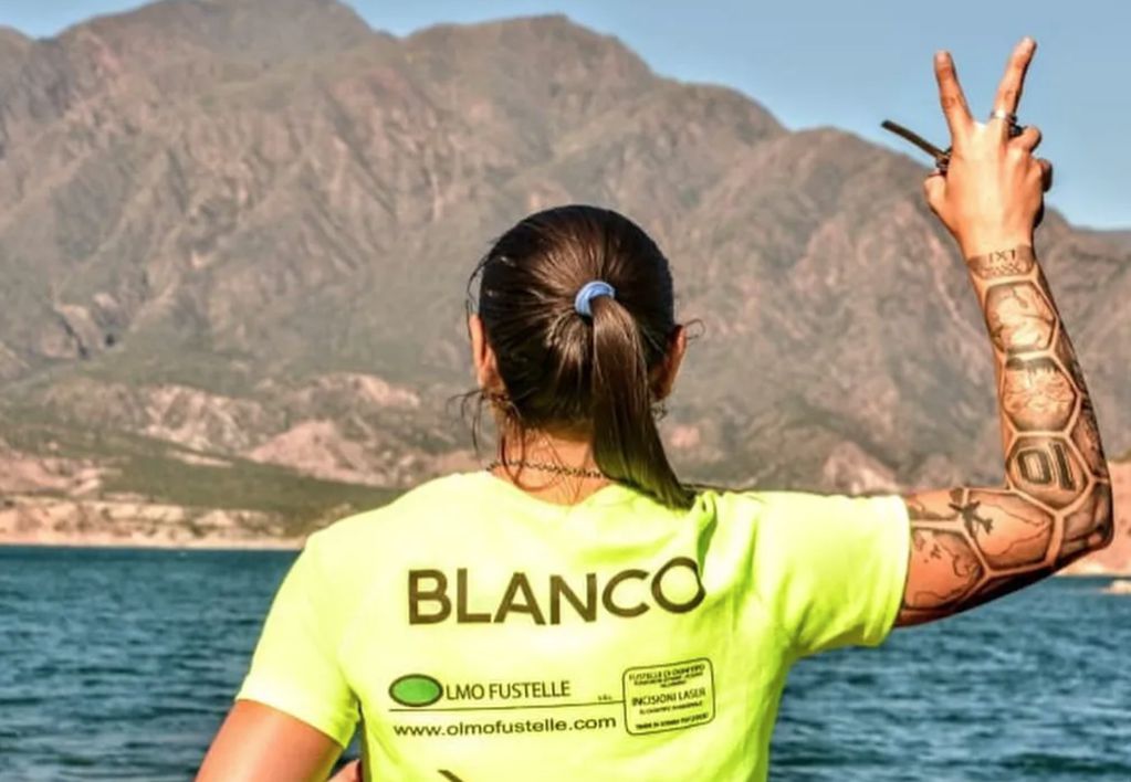 Gimena Blanco está en Mendoza, regresó desde Italia y analiza su futuro en el fútbol femenino. Foto: @gimeblanco_1019