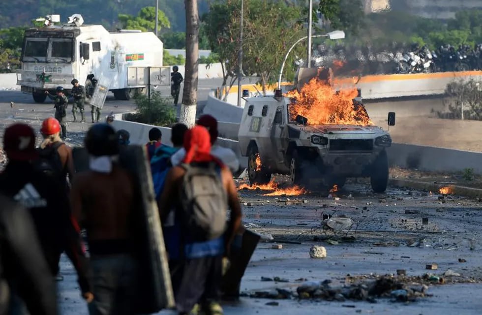 Ascienden a cuatro los muertos durante las protestas en Venezuela. (AFP)