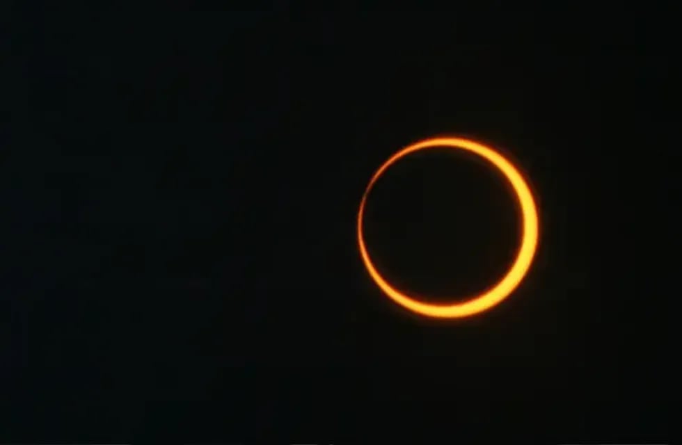 Eclipse solar "anillo de fuego", que será el 14 de octubre 2023 - Foto NASA