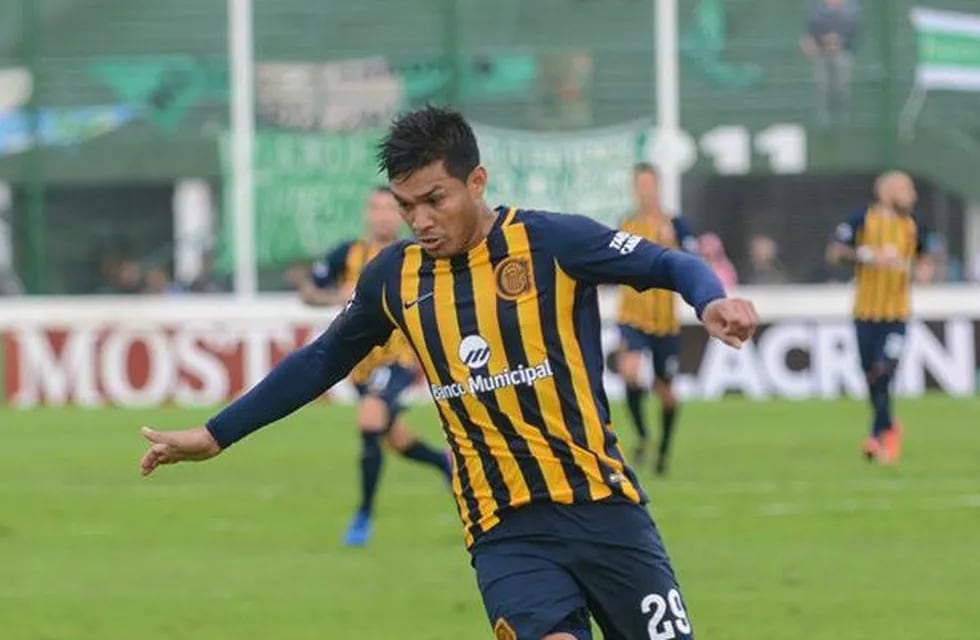 Teófilo Gutiu00e9rrez, futbolista de Rosario Central.