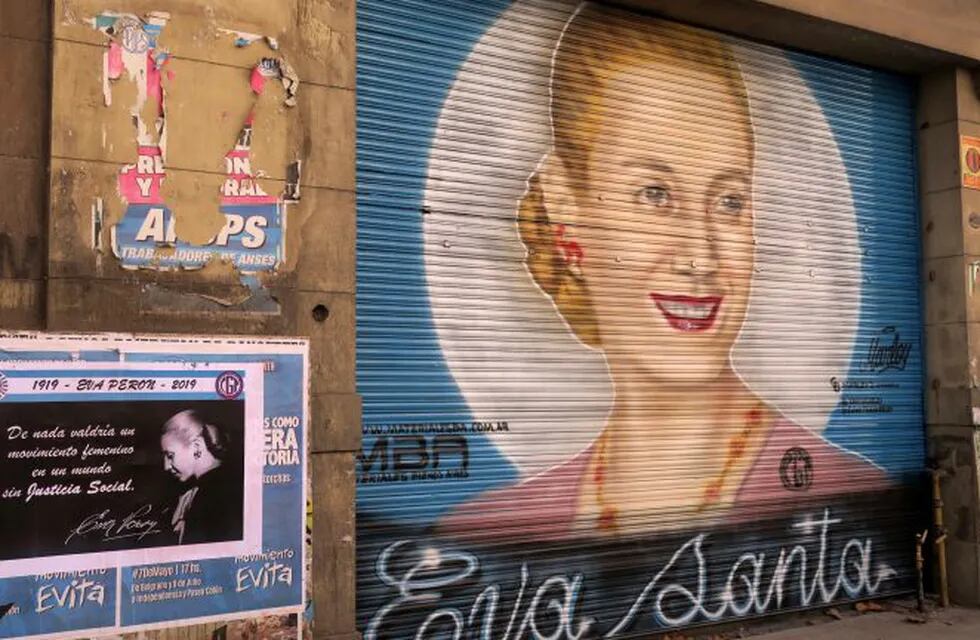 La CGT le pidió a la Iglesia que inicie el proceso para beatificar a Eva Perón. (EFE)