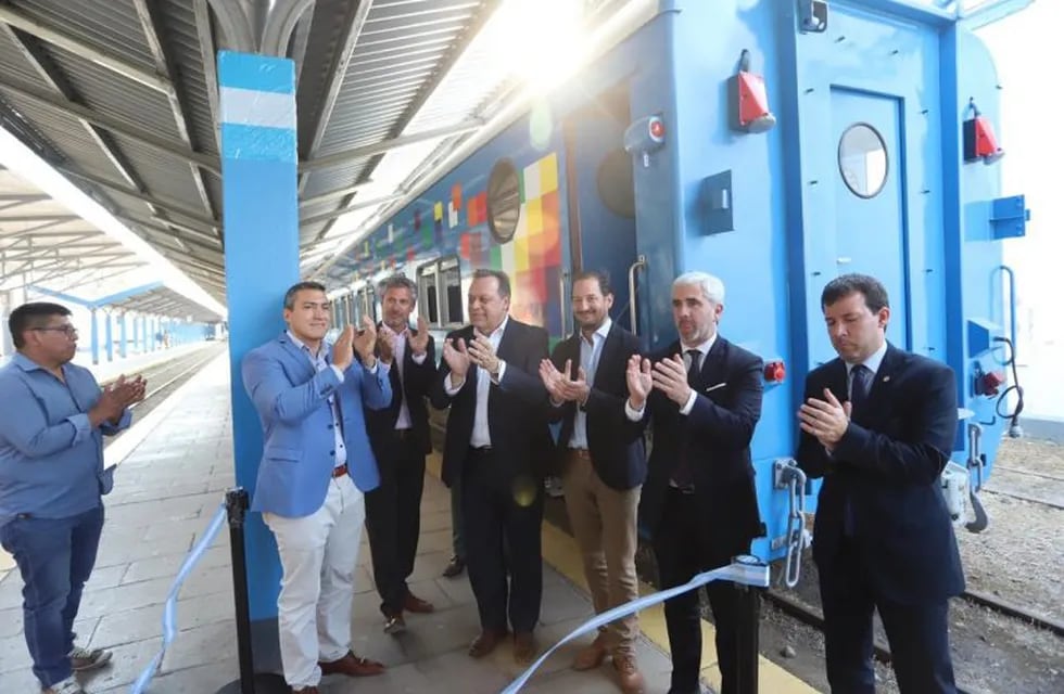 Inauguración obras en el Tren a las Nubes (Facebook Tren a las Nubes)