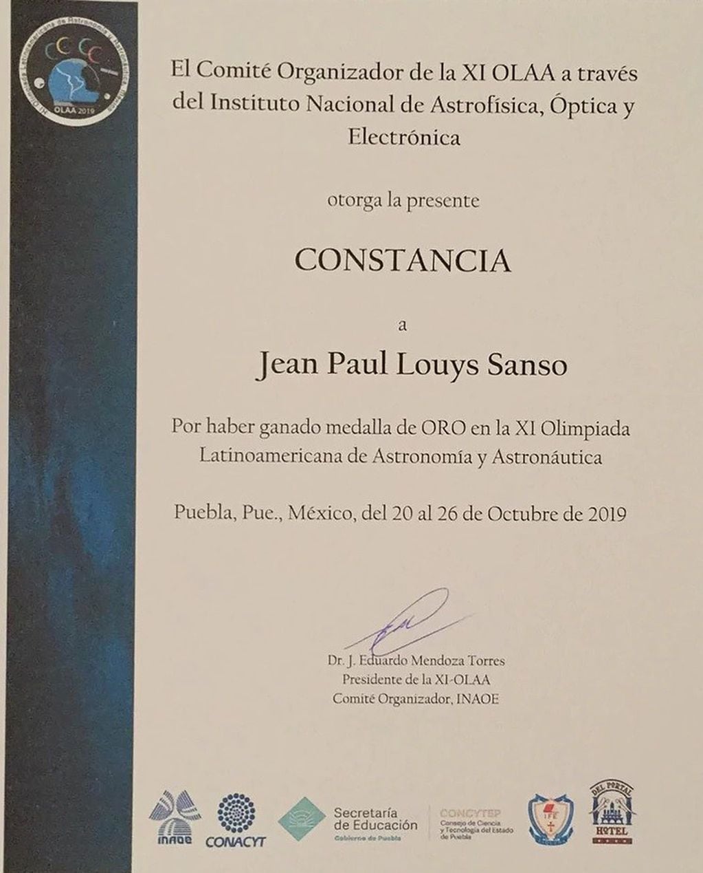El certificado de Jean Paul Louys (17)