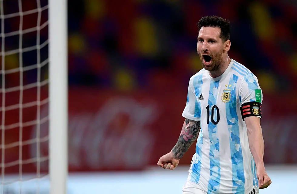Lionel Messi fue figura contra Chile.