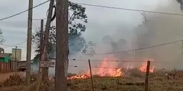 Terminó detenido luego de causar incendios en Puerto Iguazú