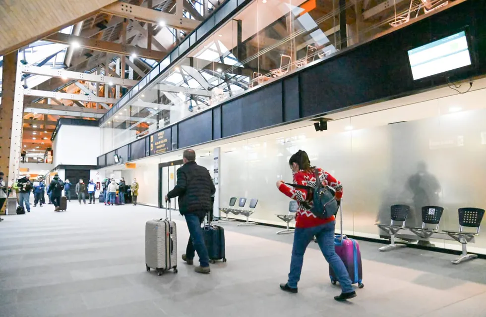 El Aeropuerto de Ushuaia recibió 133 mil pasajeros en enero.