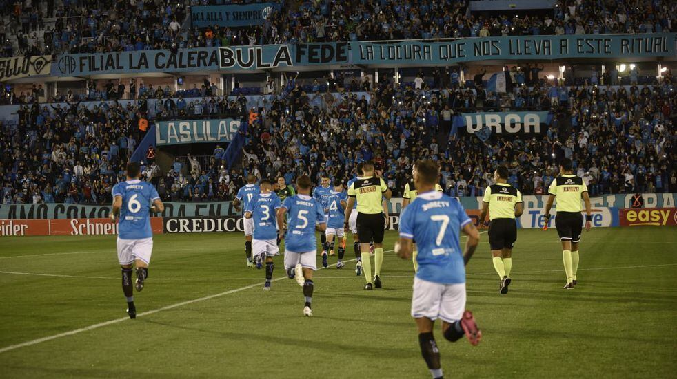 Belgrano podrá jugar con aforo completo ante Estudiantes de Río Cuarto. (Facundo Luque / La Voz).