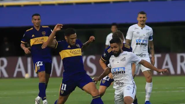 Boca empata sin goles ante Santos