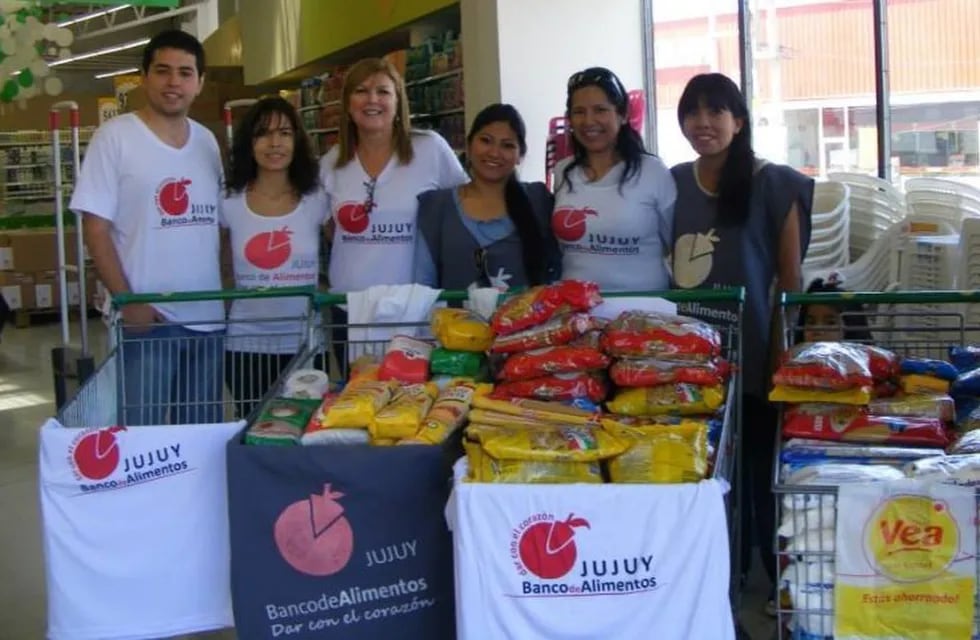 Voluntarios del Banco de Alimentos de Jujuy