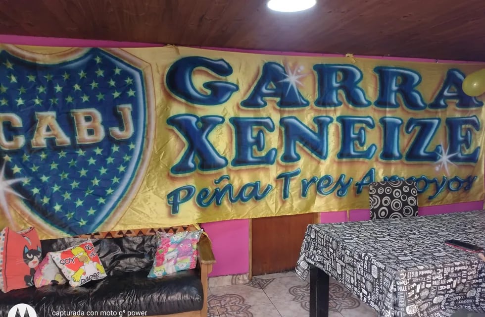 La Peña Garra Xeneize de Tres Arroyos y sus agasajos en el Día de la Niñez