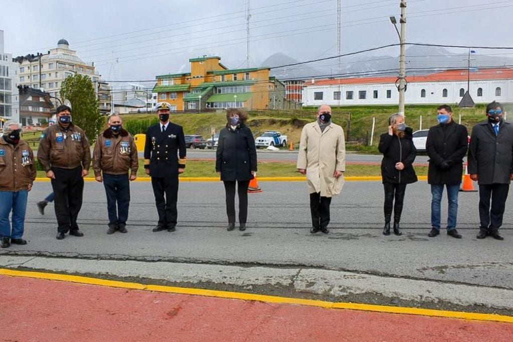 Acto homenaje por el tercer aniversario de la desaparición del submarino ARA San Juan