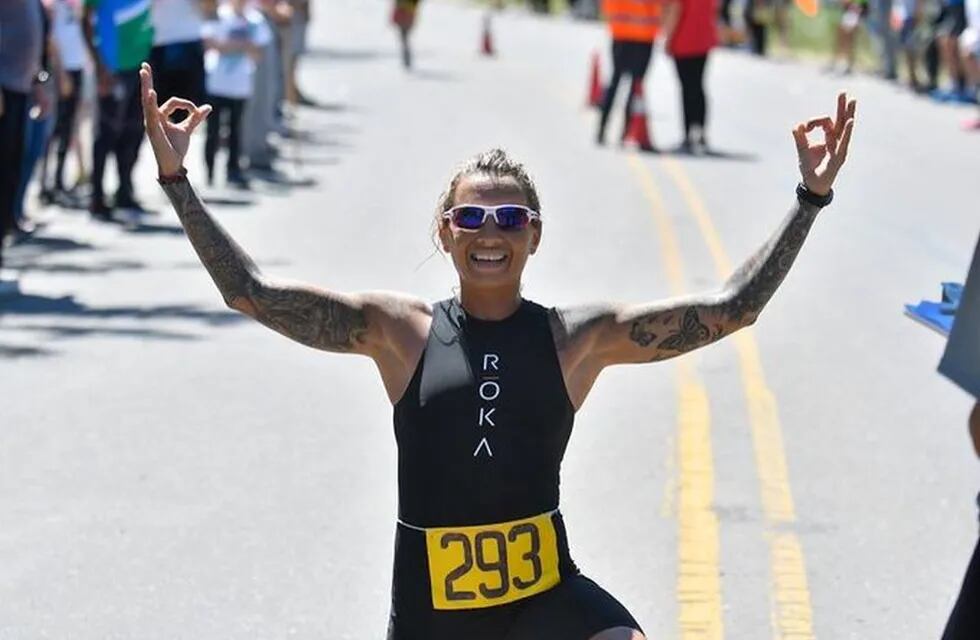 Evangelina Thomas, campeona argentina en 800 metros.