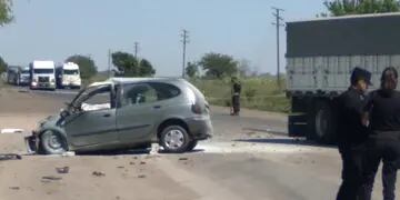 Accidente fatal sobre ruta 33 entre Pujato y Zavalla
