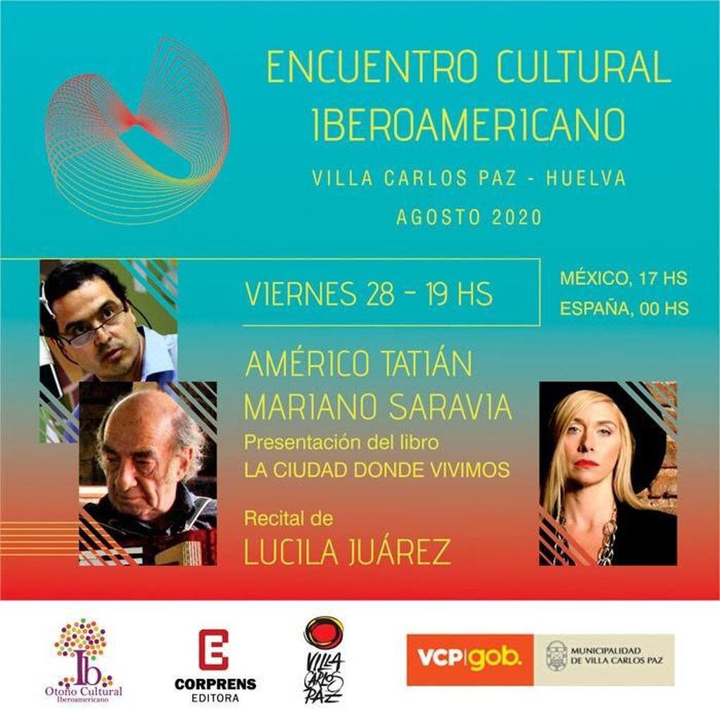 Encuentro cultural Iberoamericano entre Huelva y Carlos Paz