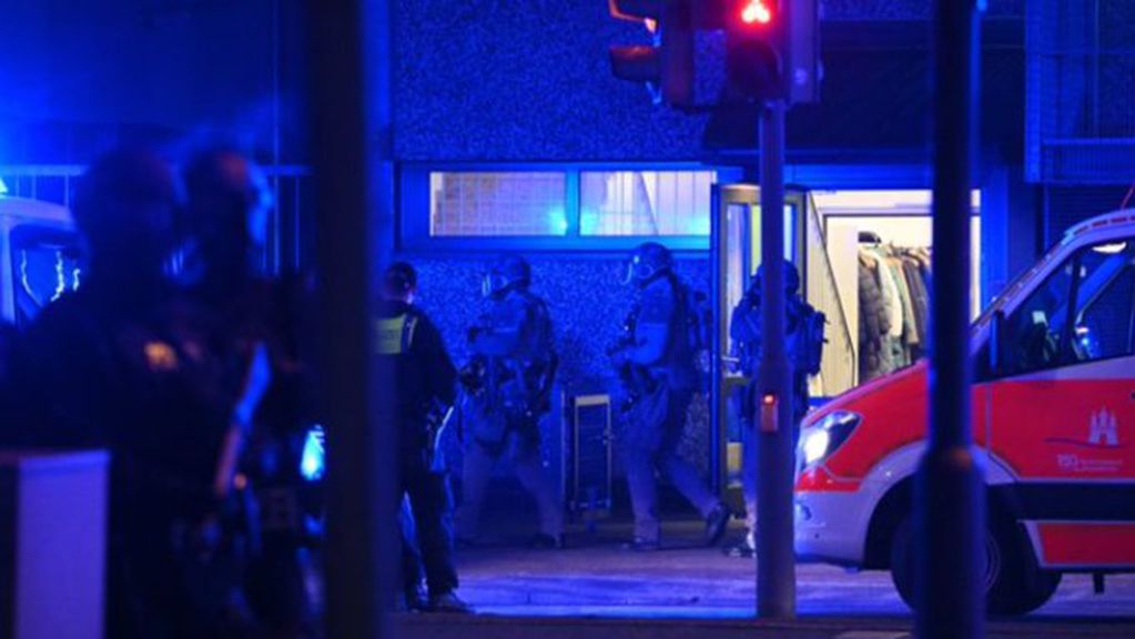 Un tirador abrió fuego en Hamburgo: se reportan varios muertos y heridos.