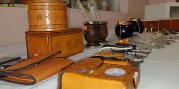 El Servicio Penitenciario salteño expone y vende sus productos artesanales por el Día del Padre