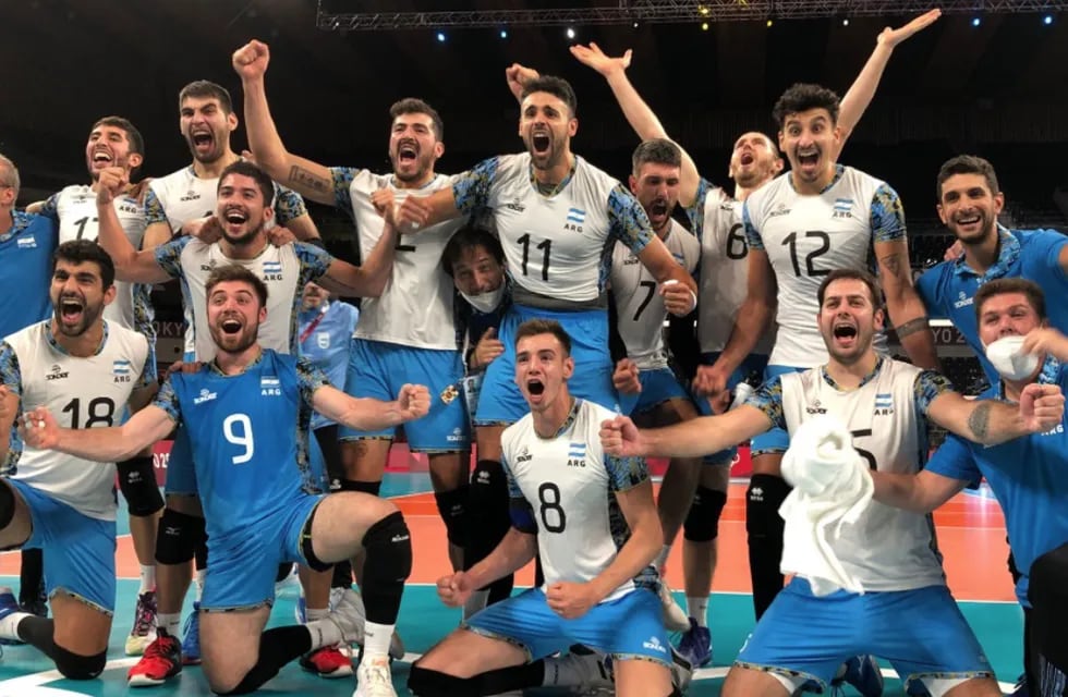 Argentina derrotó a Italia 3-2 y clasificó a semifinales de vóley masculino en los Juegos Olímpicos, Tokio 2020.