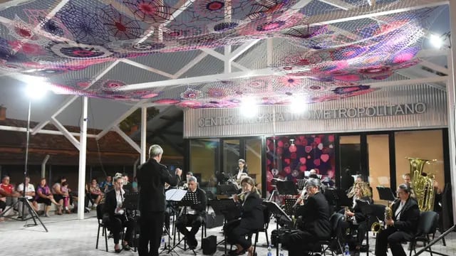 La Banda Municipal de Música en el Centro Metropolitano "La Estación"